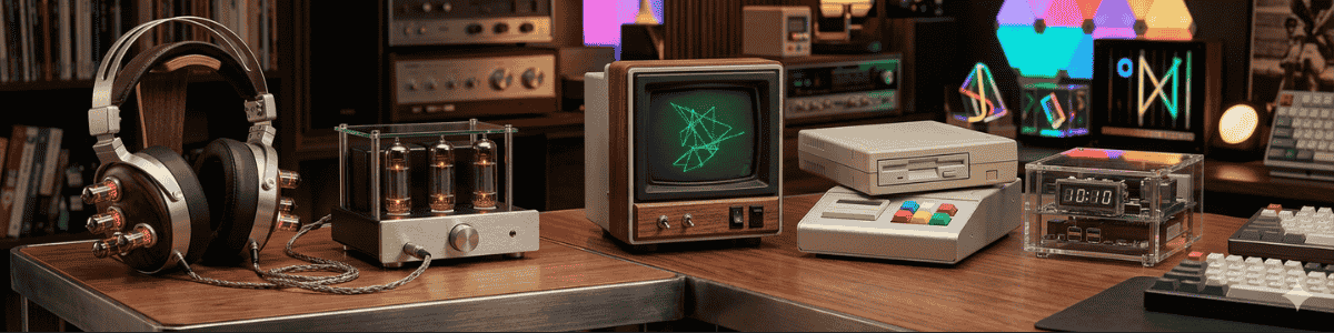 The Weird Gadget Renaissance: Vacuum Tube Headphones and Retro Mini PCs